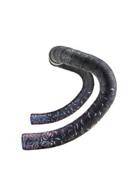 Resim Supacaz Gidon Bantı Bt-135 Prızmatik Blue+ano Blue Gidon Tıpası Siyah 