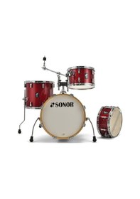 Resim Sonor Aqx Jazz 4-parça Akustik Davul Seti Red Moon Sparkle 