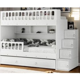 Resim Kardelen Mdf Çelik Profilli Yavrulu Ranza Dahil Byz M2 