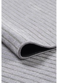 Resim Gri Şönil Kilim Pamuk Taban Yıkanabilir Robot Süpürge Kaymaz Taban Bohem İskandinav Oturma Salon Mutfak Halı Yolluk Gri 