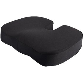 Resim Softlife Visco Foam Ortopedik Cocyx Oturma Minderi Yastığı 