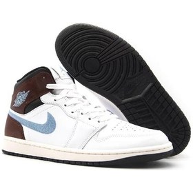 Resim Nıke Air Jordan 1 Mid Se Erkek Spor Ayakkabı Beyaz Fq7831142 I-122 001 
