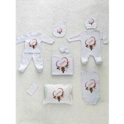 Resim Yzc Home YK1001 Isimli, Kız Bebek 10LU Beyaz Hastane Çıkışı 