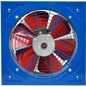 Resim Ayas Havalandırma Ayas 50 cm Kare Sanayi Tipi Aspiratör KSA500 4kt 380 Volt Trifaze 