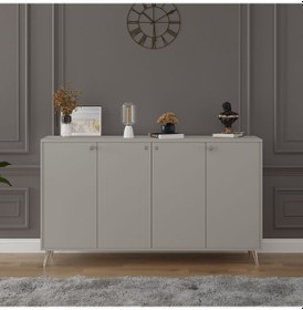 Resim 4 Kapaklı Konsol-knsl01-kül Gri 