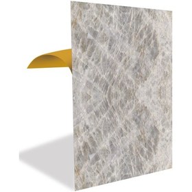 Resim Tink Kendinden Yapışkanlı Gri Buzlu Desenli Pvc Panel 41x62 Cm 