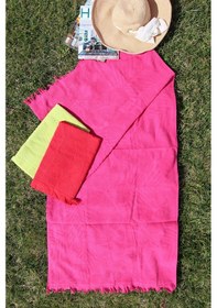 Resim Baveno %100 Pamuk Jakarlı 70 x 150 Plaj Havlusu 