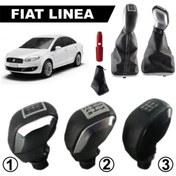 Resim AÇIK OTOMOTİV Fiat Linea Spor Tip Vites Körük Seti (vites Topuzu Ve Körüğü ) 