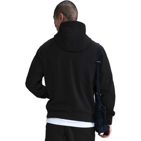 Resim Nike Club Bb Pullover Gfx Erkek Siyah Günlük Stil Sweatshirt FN3868-010 