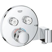 Resim Grohe Grohtherm Smartcontrol Çift Valfli Akış Kontrollü, Ankastre Termostatik Duş Bataryası, Entegre Duş Kolu Ile 29120000 
