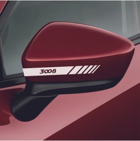 Resim Birim Matbaa PEUGOUT 3008 AYNA OTO STİCKER(21X3 CM SAĞ VE SOL OLMAK ÜZERE 2 ADET) 