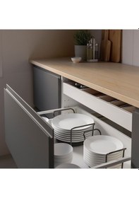 Resim Tabaklık, Antrasit, 15-23 Cm Gri 100X100-Yuvarlak 