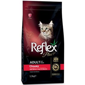 Resim Reflex Plus Choosy Somonlu Seçici Kedi Maması 1,5 Kg 