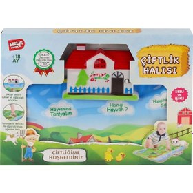 Resim Birlik Toys Yy-571 A622374tr-u Sesli Ve Işıklı Eğitici Çiftlik Halısı -birliktoys 
