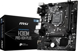 Resim H310M Pro-Vdh Plus Intel H310M 1151 Ddr4 2666M Anakart MSI