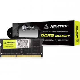 Resim AKD3S8N1600, 8GB, DDR3, 1600Mhz, 16 Chip, 1,35V, CL11, Notebook, SODIMM RAM Arktek