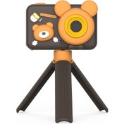 Resim Mengtuo El Standı Yeni Çocuk Kamerası Boz Ayı 