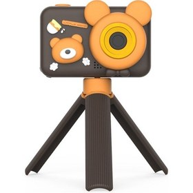 Resim Mengtuo El Standı Yeni Çocuk Kamerası Boz Ayı 