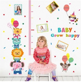 Resim Gelişim Boy Ölçer Ölçüm Çocuk Odası Fotoğraflık Duvar Sticker 