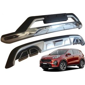 Resim Kia Sportage Ön-arka Tampon Koruması 2018-2021 Arası Uyumlu 