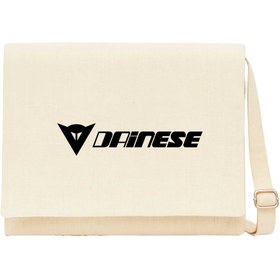 Resim Dainese Logo Krem Kanvas Postacı Çantası - Krem 