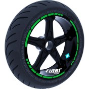 Resim Çınar Extreme Moto Gp Stili Orman Yeşili Jant Şeridi Sticker Çınar Extreme 