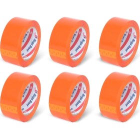 Resim Braventa Collection Nuga 45 mm x 100 mt Turuncu Koli Bandı 6 Adet 