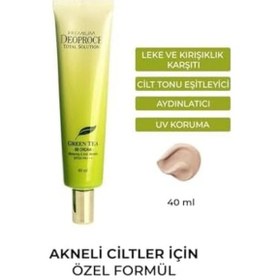 Resim Deoproce Yeşil Çay Özlü Nemlendirici Tonlayıcı Leke Kırışıklık Karşıtı Bb Krem Spf50+ Pa+++ 40 Mililitre 0 