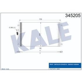 Resim Kondenser Al/Al Voyager Iv Caravan 504640666 