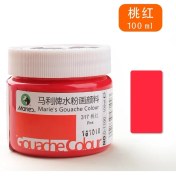 Resim Mingjin Shop 1 Şeftali Pembesi Tarzı 100ML 100ML Akrilik Su Bazlı Renkli Mürekkepler Tekstil Serigrafi Baskı Stencil Giysilerkartonkumaşkağıt Pigment Dıy Boyalar Aracı (Yurt Dışından) 