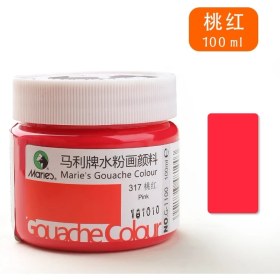 Resim Mingjin Shop 1 Şeftali Pembesi Tarzı 100ML 100ML Akrilik Su Bazlı Renkli Mürekkepler Tekstil Serigrafi Baskı Stencil Giysilerkartonkumaşkağıt Pigment Dıy Boyalar Aracı (Yurt Dışından) 