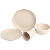 Resim Suntek Buğday Samanı Yemek Takımı Çocuk Ofis Üniversite Bej 