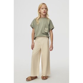 Resim Nk Kids Asimetrik Cepli Kız Çocuk T-shirt 38412 (38412) 