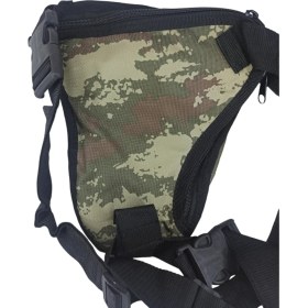 Resim Wogen 1405009 Motosiklet Bacak Çantası Kamuflaj Wogen 