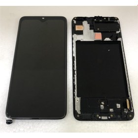 Resim Samsung A705F Galaxy A70 Lcd Ekran + Dokunmatik Çıtalı 