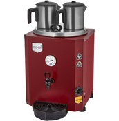 Resim De11 Jumbo Çay Makinesi 2 Demlikli 23 Lt Elektrikli 