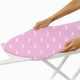 Resim Pembe Xsmall Ütü Masası Kılıfı Bezi Örtüsü Hediye Paketli 