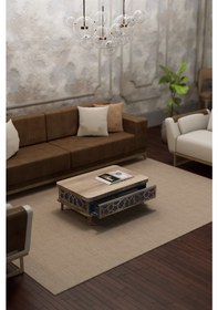 Resim Rosa Desenli Akıllı Sehpa Çekmeceli, Sihirli Sehpa 