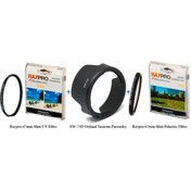 Resim Raypro Filtre Seti 67 MM + EW-73D Parasoley 