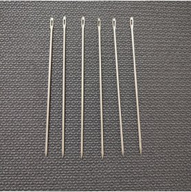 Resim gördur 15 Cm Çelik Çuvaldız Yorgan Iğnesi 1 Adet 