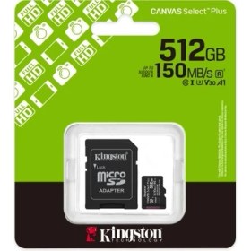 Resim 512 GB Kıngston Mıcro Sd CL10 SDCS3/512GB 