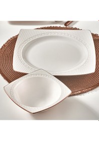 Resim Güral Bonenjoy 8 Parça 2 Kişilik Bone Yemek Takımı - Copper Bakır 