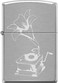 Resim Zippo Record Player Design Çakmak Çok Renkli 