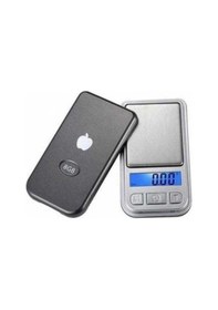 Resim Hassas Cep Terazisi 200 Gram 0.01 Hassasiyet Müzik Çalar Elma Ipod Şeklinde Görünümlü Mini Tartı 
