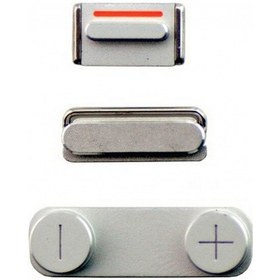 Resim Apple Uyumlu iPhone 5S Için Oem Plastik Tuş Takımı 