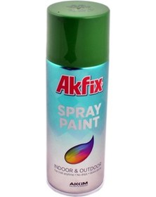 Resim Akfix Parlak Yeşil Sprey Boya 400 Ml 