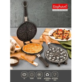 Resim Hype Store Taşhan Döküm Waffle Tavası Bakalit Sap 