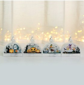 Resim Novahub Cadılar Bayramı Balkabağı Feneri, Çocuklar İçin Taşınabilir Dekorasyon, Parti Süsü Malzemeleri, Sahne Aydınlık Diğer 