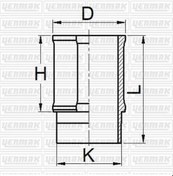 Resim Yenmak 51-05904-000 - Motor Gömleği R9-r12 1400 76.00 Çap Std 