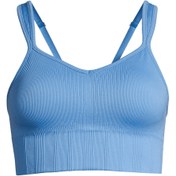 Resim Casall Açık Mavi Sporcu Sütyeni 23180-399 Seamless Rib Padded Sport 